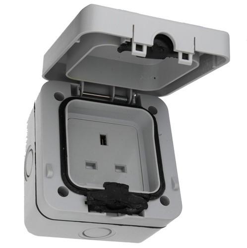 Weatherproof outdoor socket - outdoor,