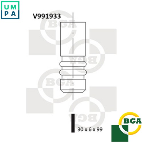Intake valve v991933 for - v991933,