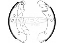 Brake shoes Rear Axle TX 21-48
