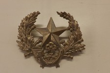 MILITARY CAP BADGE SCOTLAND THE CAMERONIANS SCOTTISH RIFLES 7CM X 5.5CM (4129)