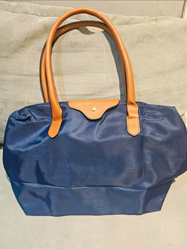 Navy parachute shoulder bag - parachute,