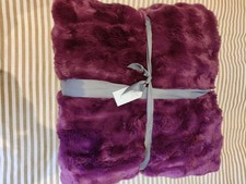 QVC Cozee Home Textured Faux