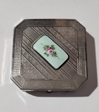 Antique Art Deco Silver Tone