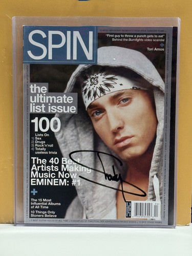 Signed eminem spin - signed,