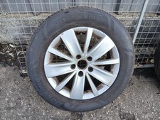 VW VOLKSWAGEN SHARAN 2015-2021 2017 ALLOY WHEEL ALLOY AND TYRE X1 215/60/16 16"