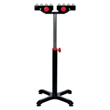 SIP 01383 Adjustable V 8 Roller Stand 100kg Capacity Adjustable 700mm-1150mm