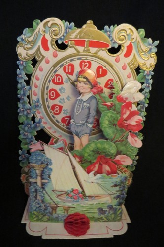 Victorian alarm clock - clock, &
