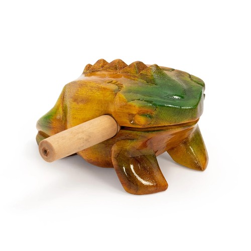 Guiro honestly made - made, wooden