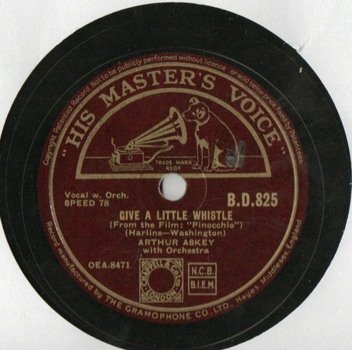 Arthur askey rarer give a - give,