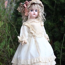 Antique bru jumeau doll - jumeau,