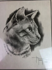 Tony Forrest Tabby Signed &