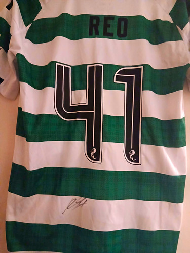 Celtic signed football - signed,