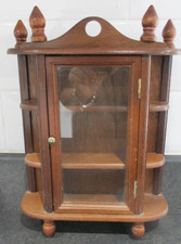 Small Vintage Wooden Curio