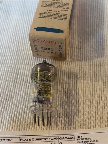 Ecc82 rft nos valve - -,