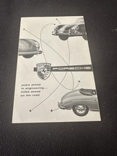1956 Porsche 356A Brochure