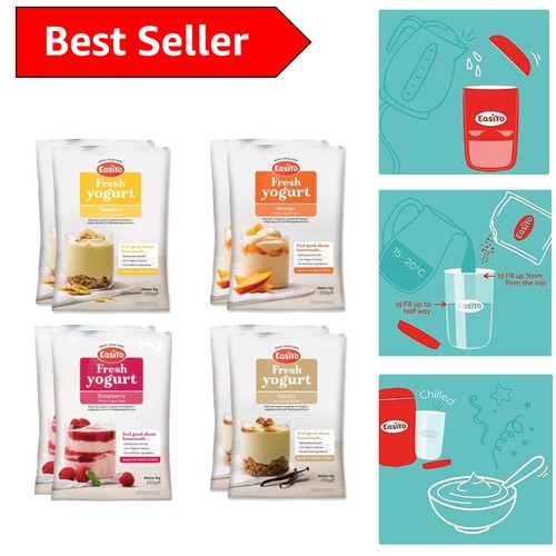 Easiyo mixed yogurt - pack, 8