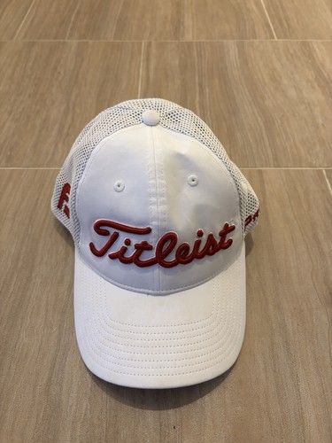 Titleist men white golf hat - titleist,