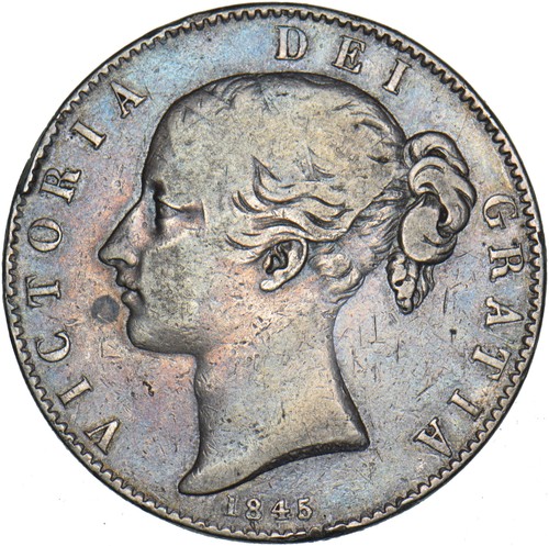 1845 crown victoria british - 1845,