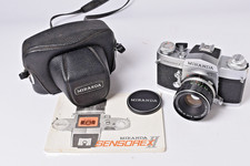 Miranda Sensorex II 35mm SLR Film Camera + 50mm F1.8 Len + Case & Instructions