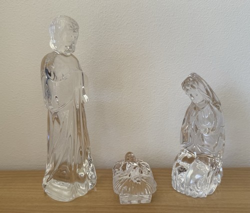 Waterford crystal holy family - crystal,