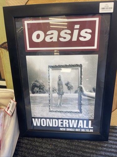 Oasis wonderwall poster - poster, in
