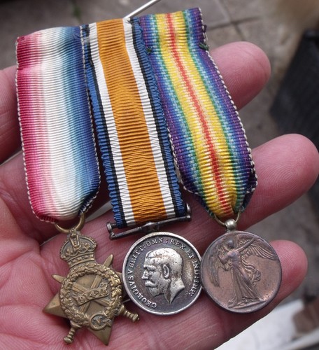 Period miniature ww1 - a, 1914/15