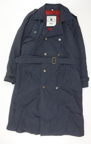 Debenhams unisex blue trench - unisex,