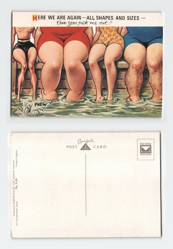 Vintage postcard comic - vintage,
