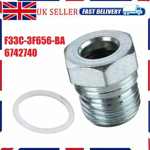 Power steering pump union nut - pump,