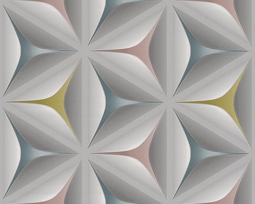 Geometric wallpaper retro - wallpaper,