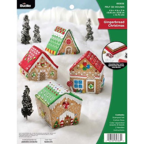 Bucilla felt ornaments - felt,