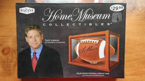 Football display case home - football,