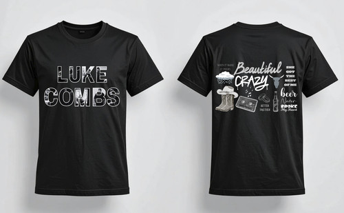 Luke combs concert - combs, t-shirt