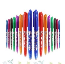8X Black Erasable Pens Rub Out