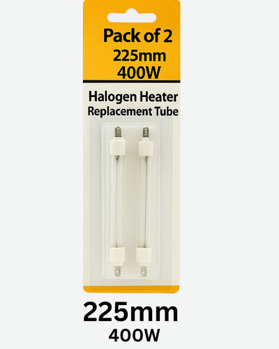 400w halogen heater - 2x,