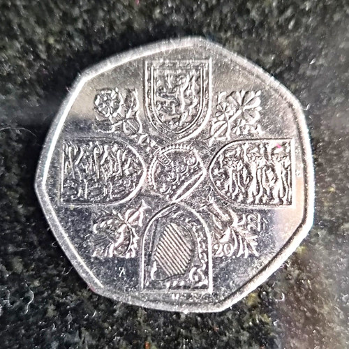 2022 50p coin charles - uk, iii