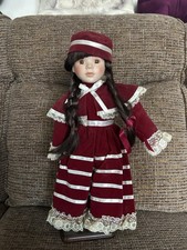 Laura Porcelain Doll the