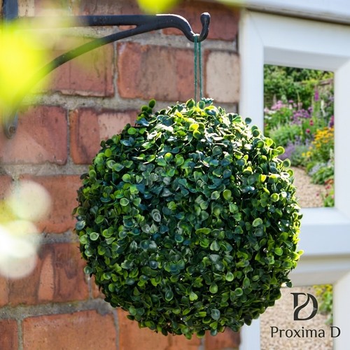 27cm solar powered topiary - 2x,