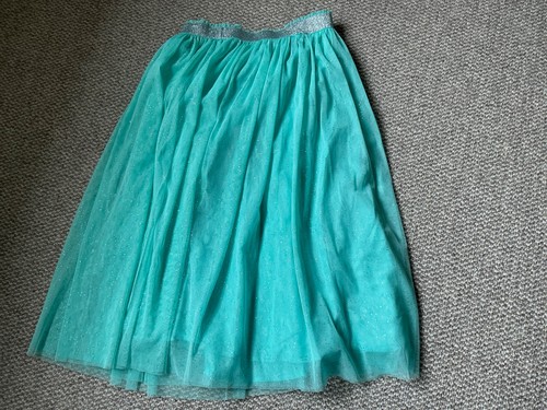 New green net skirt with