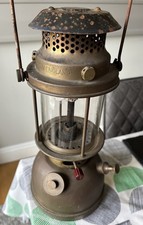 Vintage Vapalux Bialaddin 300X Paraffin Pressure Lamp Lantern - Made In England