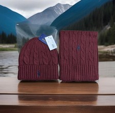 Ralph Lauren Burgundy Cable