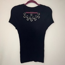 R Q T Black Short Sleeve