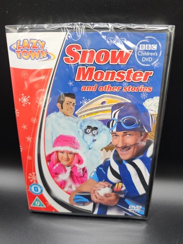 Lazytown snow monster and - monster,