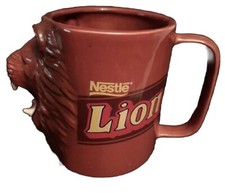 NESTLE LION CHOCOLATE BAR GIANT 20oz MUG VINTAGE RETRO 80s CHRISTMAS GIFT 