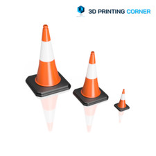 ROAD CONES 1:24 1:32 1:76