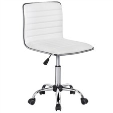 Armless Office Desk Chair