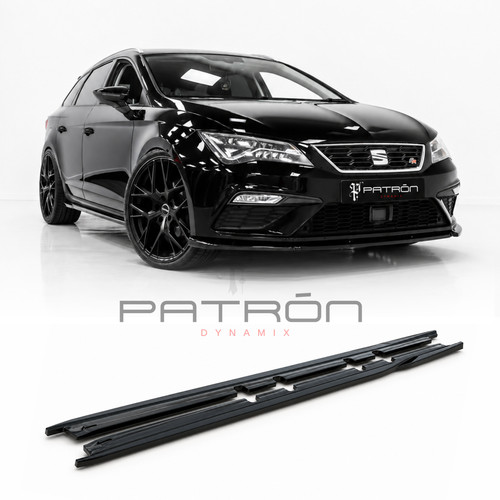 Seat leon side skirts gloss - side,
