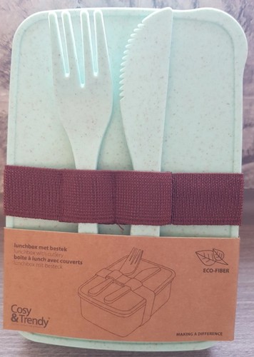 Eco fibre lunch box with
