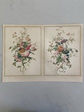 Antique Victorian Floral Wallpaper Print – Paper Hangings by Mader Frères, Paris