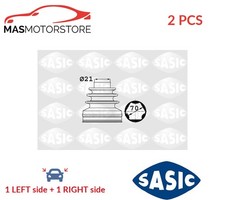 CV JOINT BOOT KIT PAIR TRANSMISSION END SASIC 1906025 2PCS A FOR AUDI A6,A4,A3